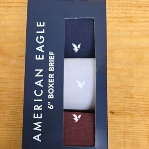 American Eagle Outfitters Boxer Briefs Pack - Navy, Cream, Brown